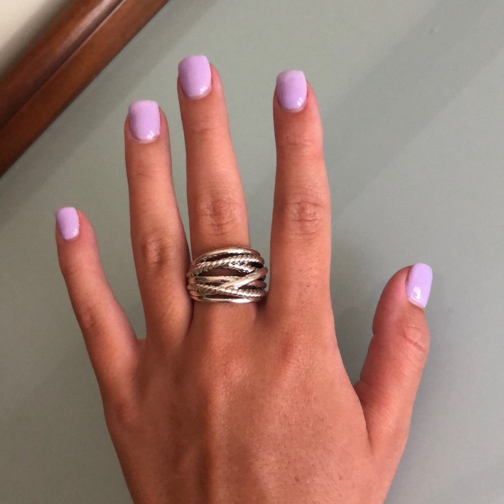 Brand New David Yurman Crossover Wide Ring $425